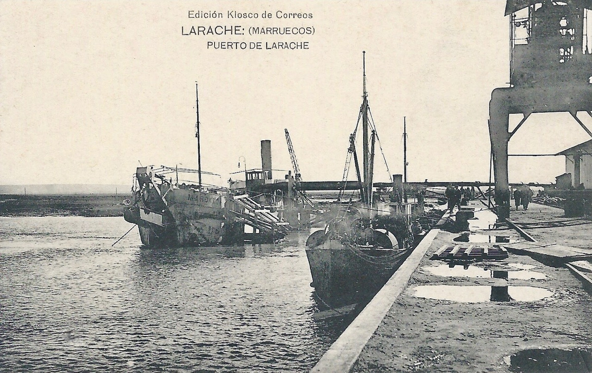 Unknown vessels Larache - Collection C. Kleiss