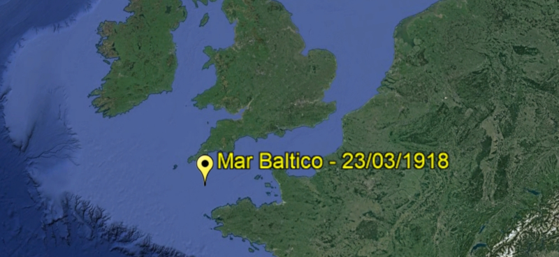 Mar Baltico sinking by A. Mantilla